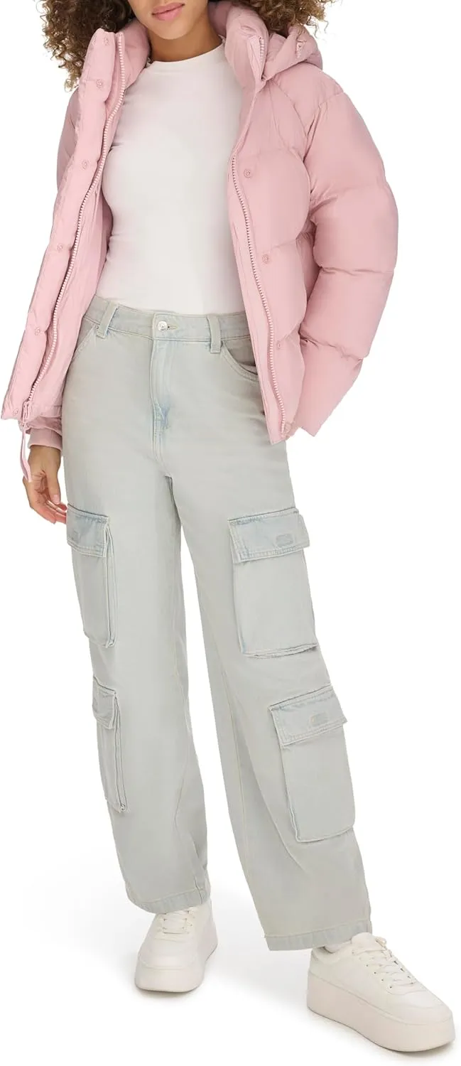 Levi's Women's Cloud Puff Hooded Puffer Jacket