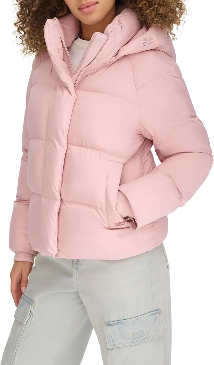 Levi's Women's Cloud Puff Hooded Puffer Jacket