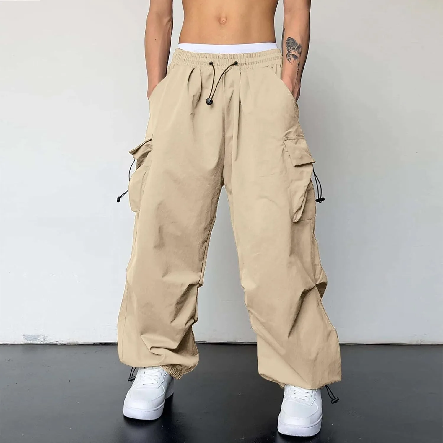 Men Joggers Comfort Fit Joggers Sweatpant with Pockets Running Gym Outdoor Sport Pull-On Pant Soft Jogging