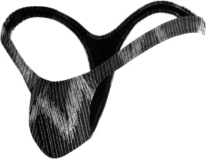 Men's Colorful G-String Thongs Colorful Printing Swimming T-Shaped Panties
