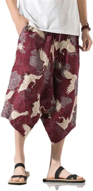 Men's Harem Pants Streetwear Casual Jogging Pants Baggy Sweatpants Harajuku Style Pantalon