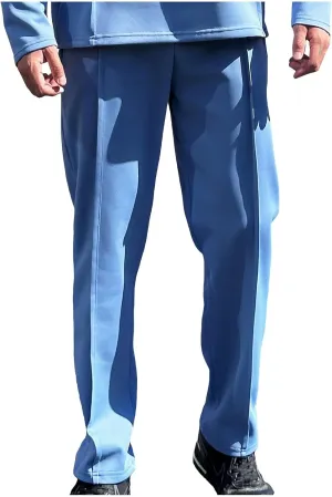 Mens Stylish Jogger Sweatpants Casual Street Sweatpants Workout Athletic Pants with Pockets Comfort Lounge Pants
