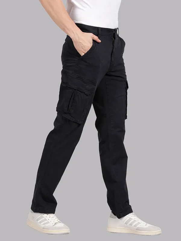 Overdyed Vintage Explorer Cargo Pants - Midnight Black