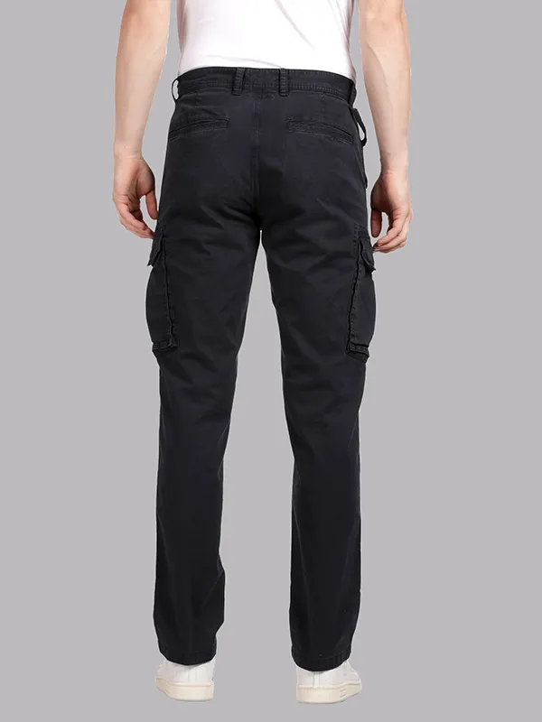 Overdyed Vintage Explorer Cargo Pants - Midnight Black