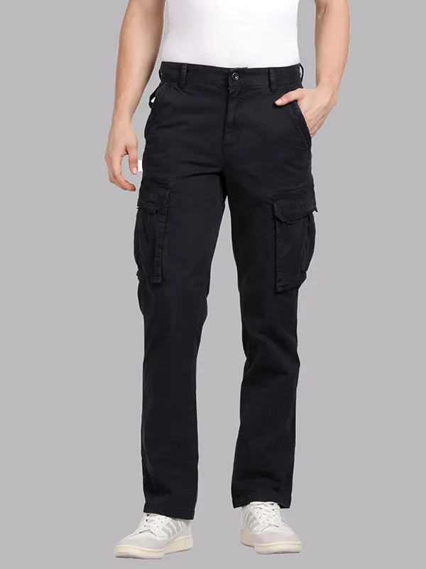 Overdyed Vintage Explorer Cargo Pants - Midnight Black