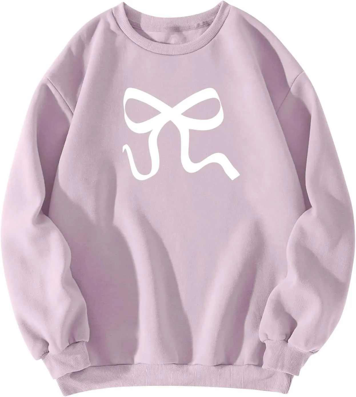 Oversized Sweatshirt for Women Trendy Fleece Crewneck Sweatshirts Winter Soft Warm Funny Cute Graphic Hoodies Y2k