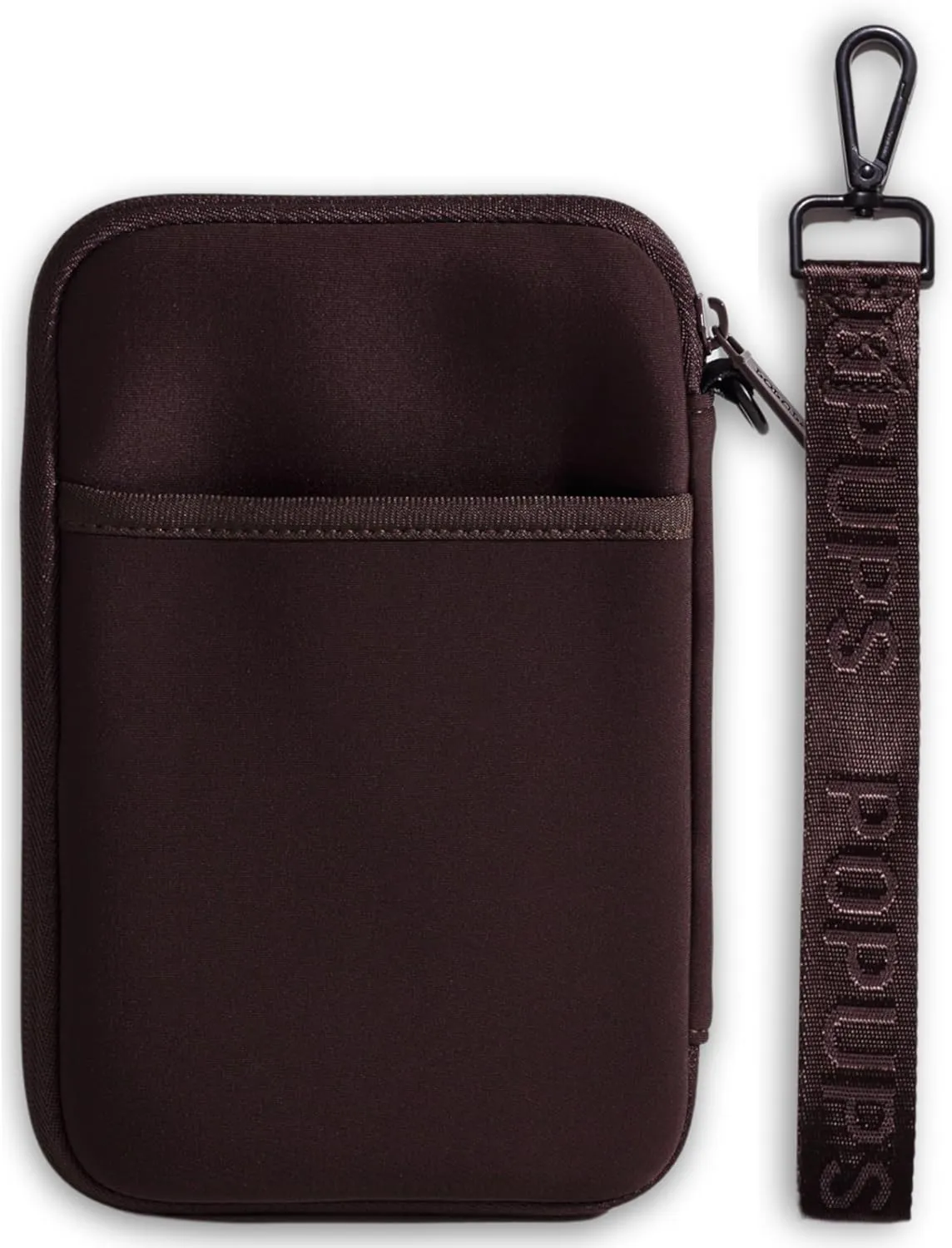 Passport Travel Wallet for Women - Large Multiple Document Organizer and Holder with Wristlet - Espresso