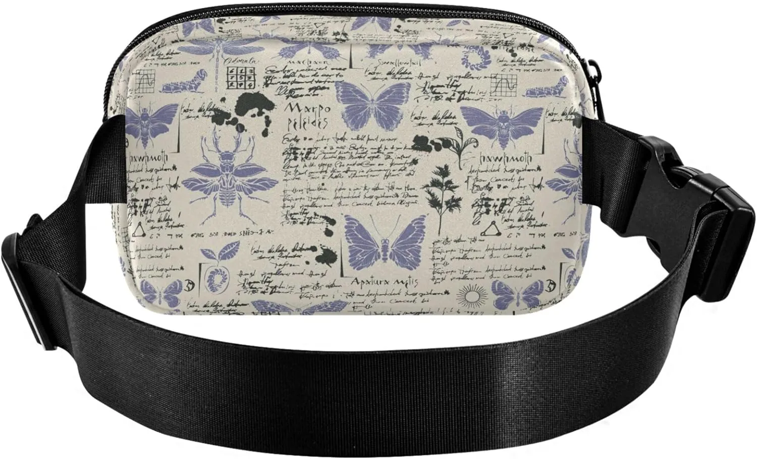 Personalized Insects Dragonfly Fanny Packs Women Waterproof Hip Bag Belt Pouch Cute Travel Waist Pouch