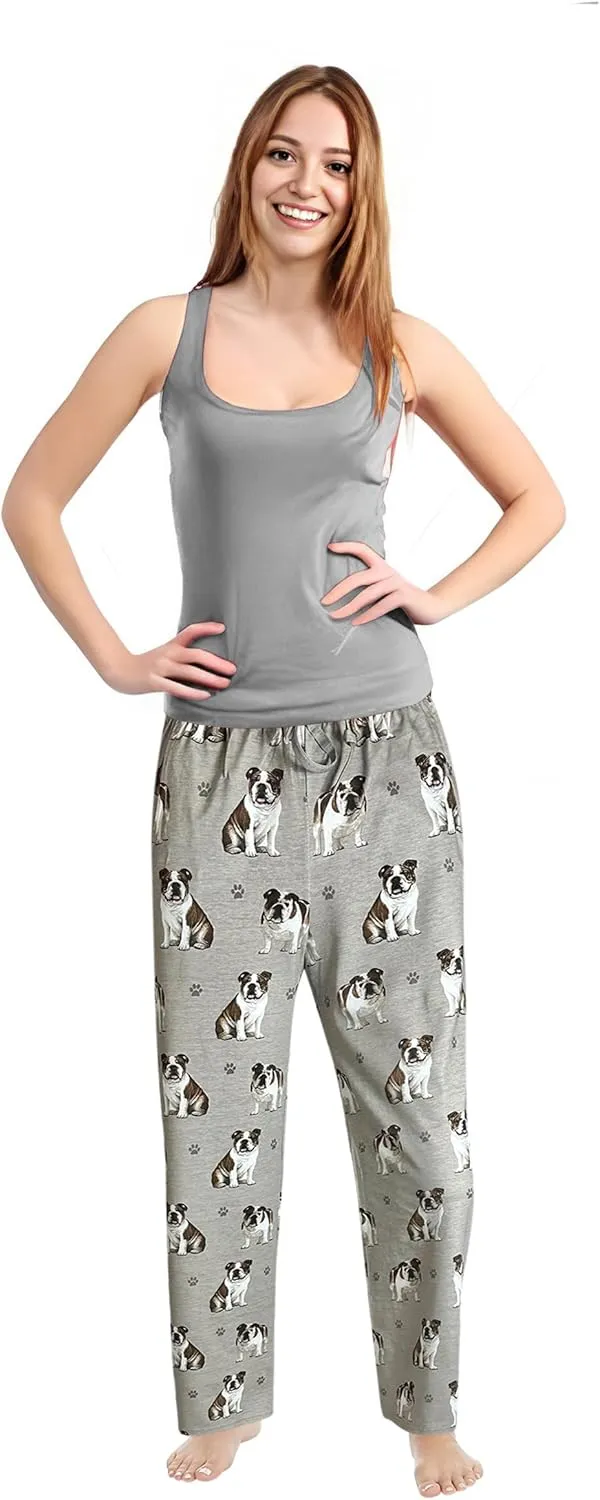 Pet Lover Pajama Pants  New Cotton Blend - All Season - Comfort Fit Lounge Pants for Women and Men - 27 Breeds Available
