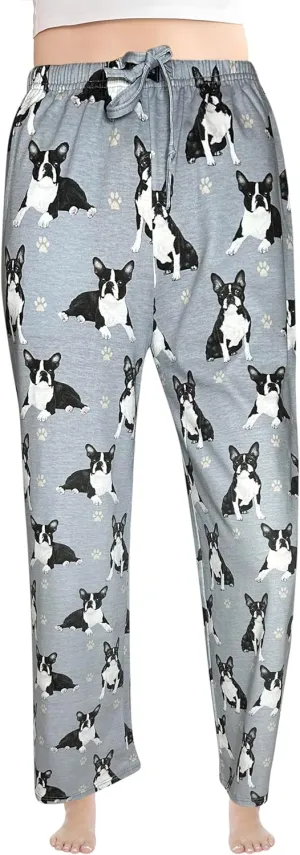 Pet Lover Pajama Pants  New Cotton Blend - All Season - Comfort Fit Lounge Pants for Women and Men - 27 Breeds Available