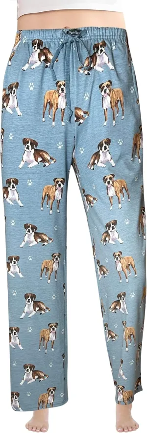 Pet Lover Pajama Pants  New Cotton Blend - All Season - Comfort Fit Lounge Pants for Women and Men - 27 Breeds Available