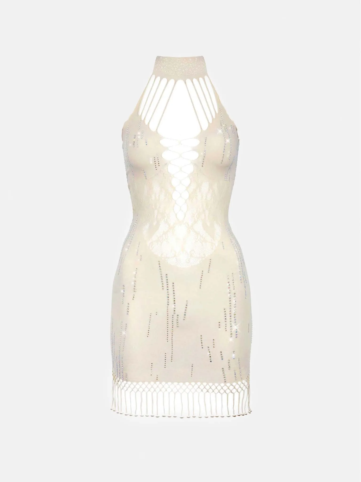 Poseidon Dress Oyster