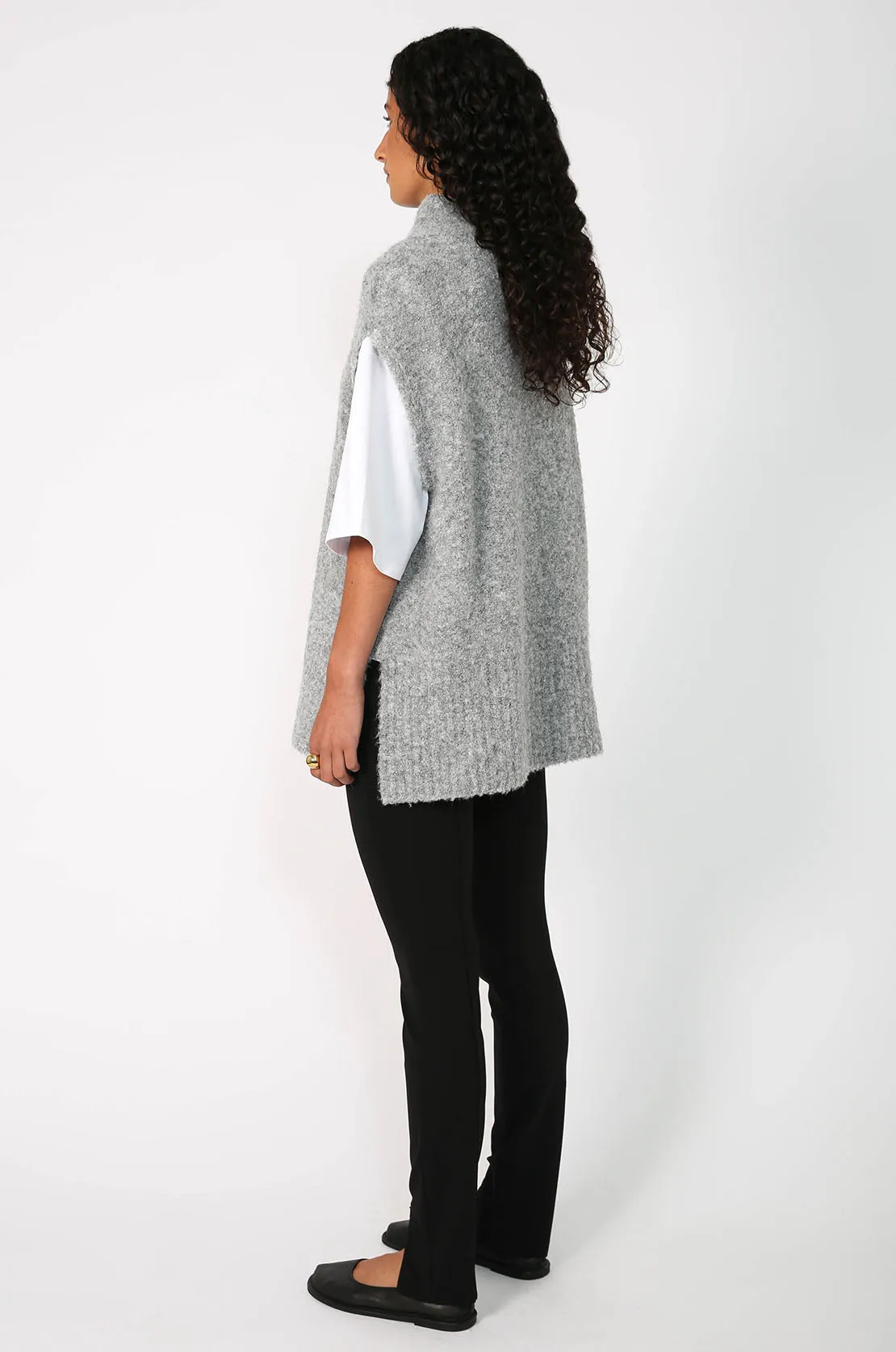 quinn vest / grey marle