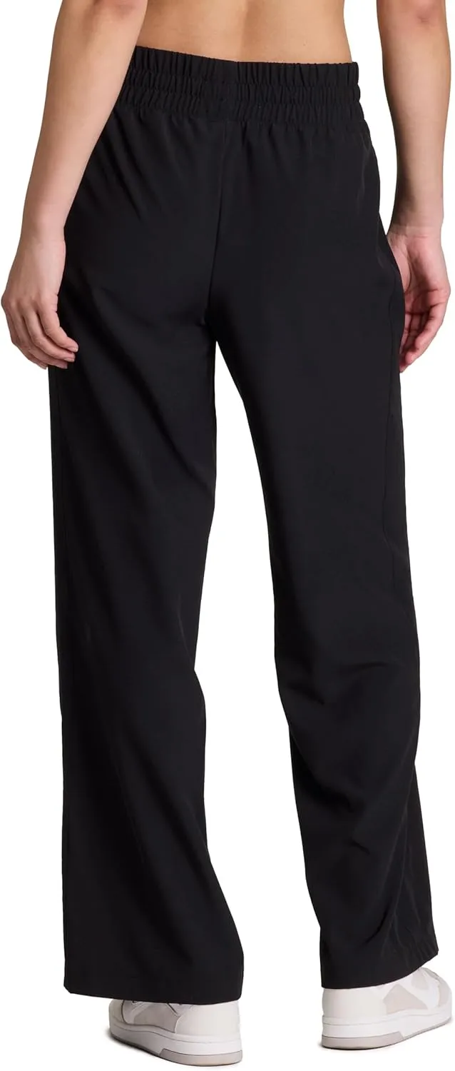 RBX Activewear Wide Leg Pant for Women, Super Lightweight Quick Drying Weekend Pant with Pockets