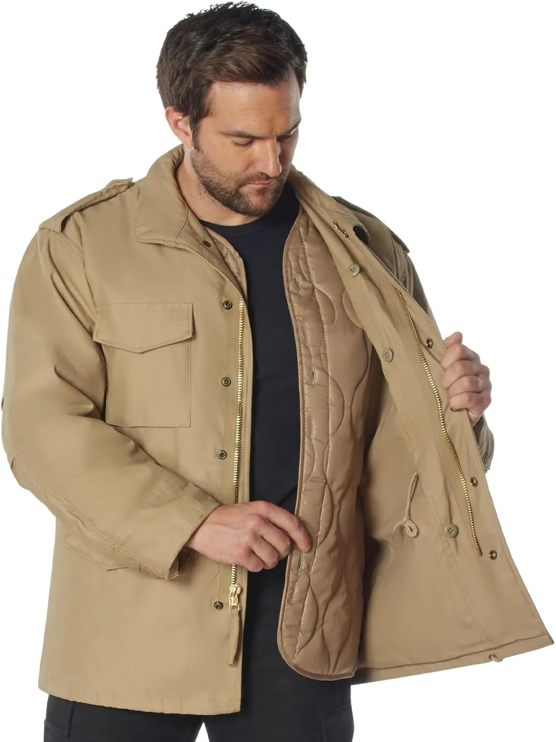 Rothco Camo M-65 Field Jacket - Weather Ready Durability