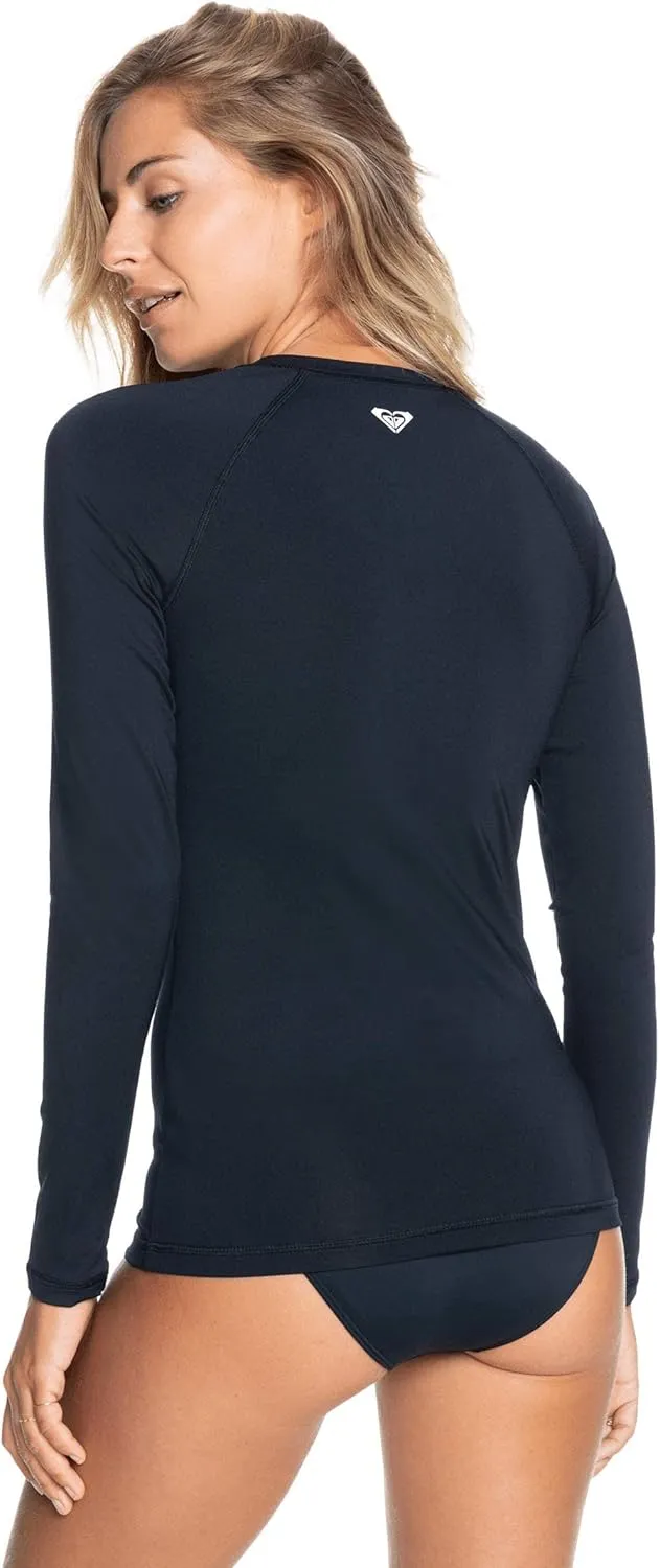 Roxy Women's Essentials Long Sleeve Zip-up Rashguard