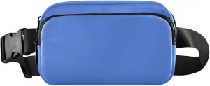 Salvia Blue Womens Fanny Pack Waterproof Hip Bag Belt Pouch Cute Travel Waist Pouch