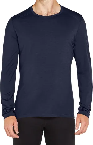 SIORO 100% Merino Wool Base Layer for Men Thermal Underwear Mens Long Sleeve T-Shirt for Hiking Hunting Odor Resistance