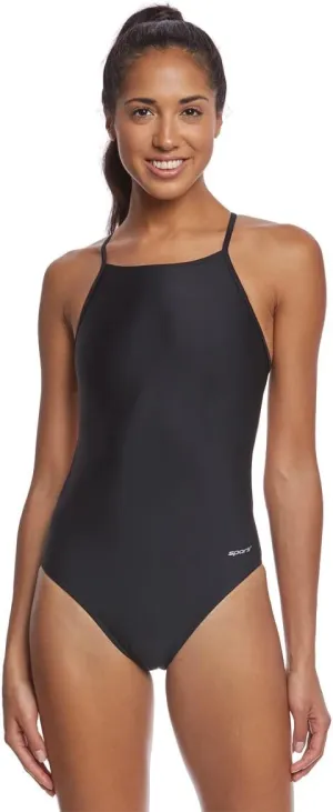 Sporti Micro Back Women's Athletic One Piece Swimsuit - Competitive Bathing Suit for Lap Swimming