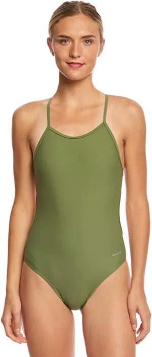 Sporti Micro Back Women's Athletic One Piece Swimsuit - Competitive Bathing Suit for Lap Swimming
