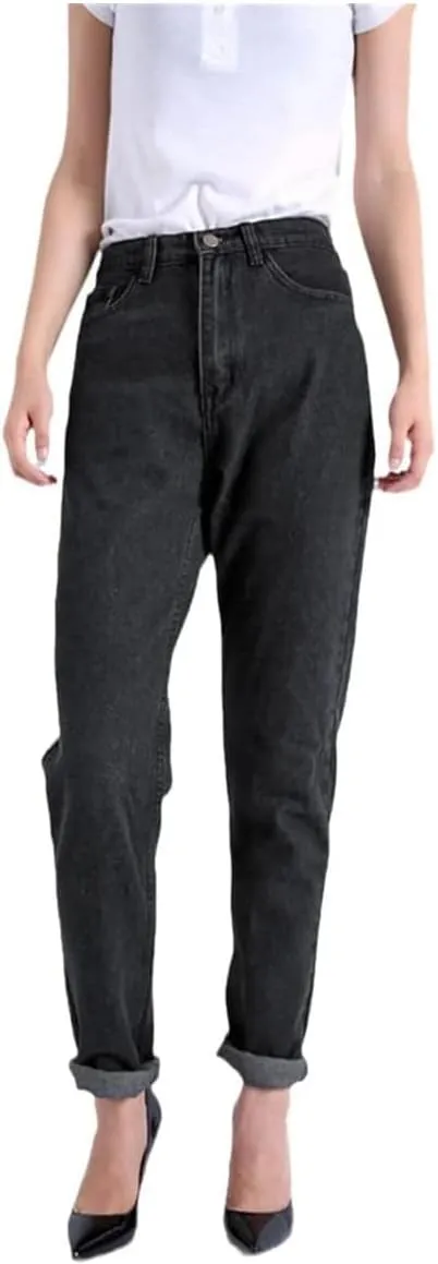 Vintage Harem Pants for Women High Waist Full Length Comfort Fit Jeans