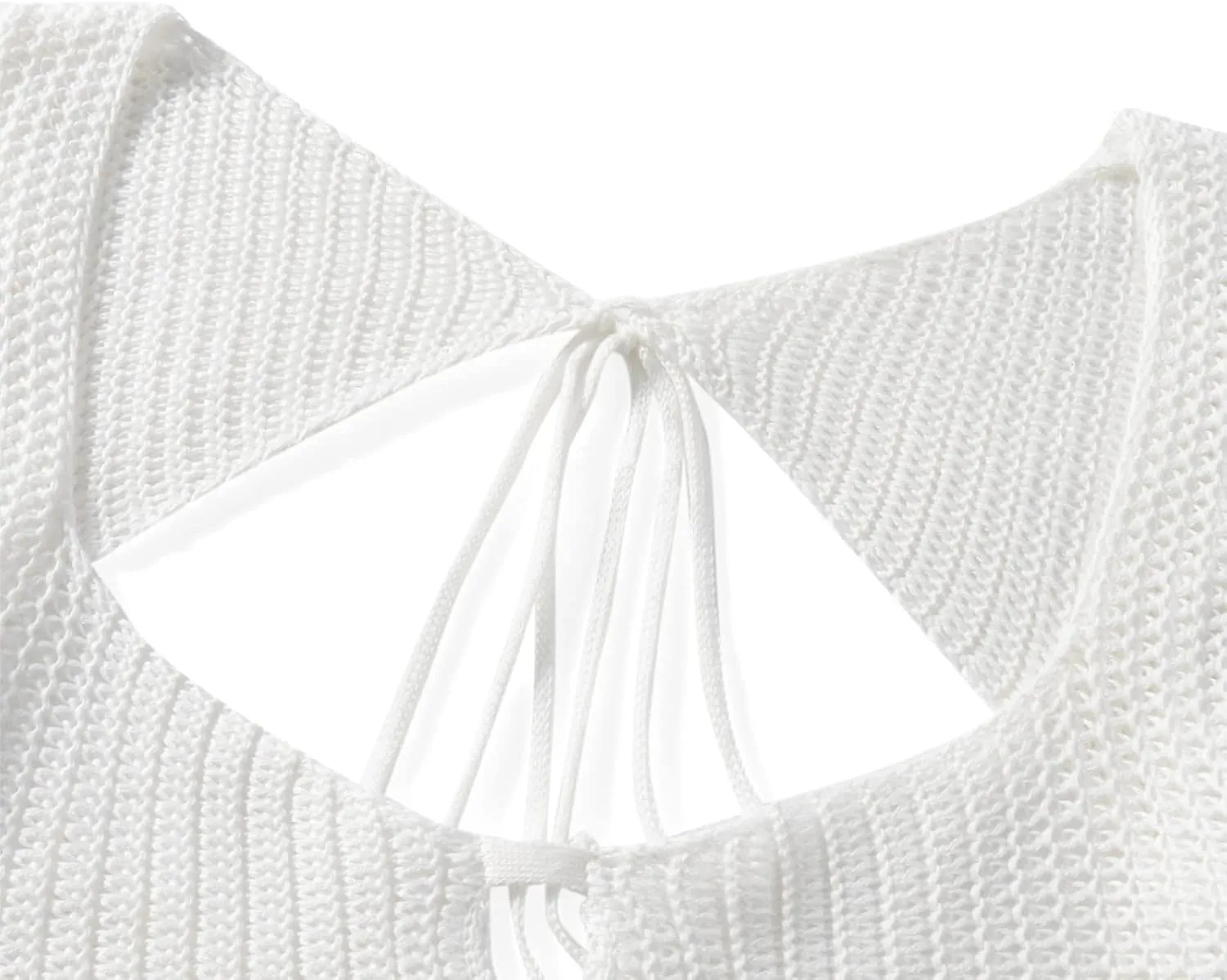 Women 2 Piece Knit Skirt Outfits Hollow Out Long Sleeve Crop Top and Bodycon Mini Skirt Cover Up Set Y2K Summer Set