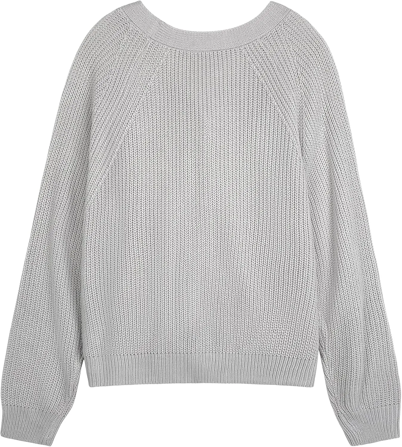 Womens Oversized Cute Chunky Knit Cardigan Fall 2024 Lightweight Sexy Crochet Hollow Out V Neck Button Sweater