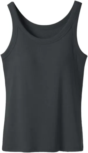 Wvapzxx Ribbed Bra Tank Top For Women Sleeveless Sexy Casual Camisole Singlet Vest