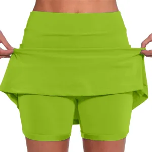 Yoga Shorts for Women Plus Size Lightweight Elastic Waist Short Pants Cycling Hiking Running Activewear